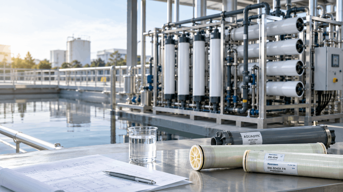 สรุปความแตกต่าง Ultrafiltration (UF) vs Reverse Osmosis (RO) ประยุกต์ใช้ร่วมกันอย่างไรให้ประหยัดพลังงาน 