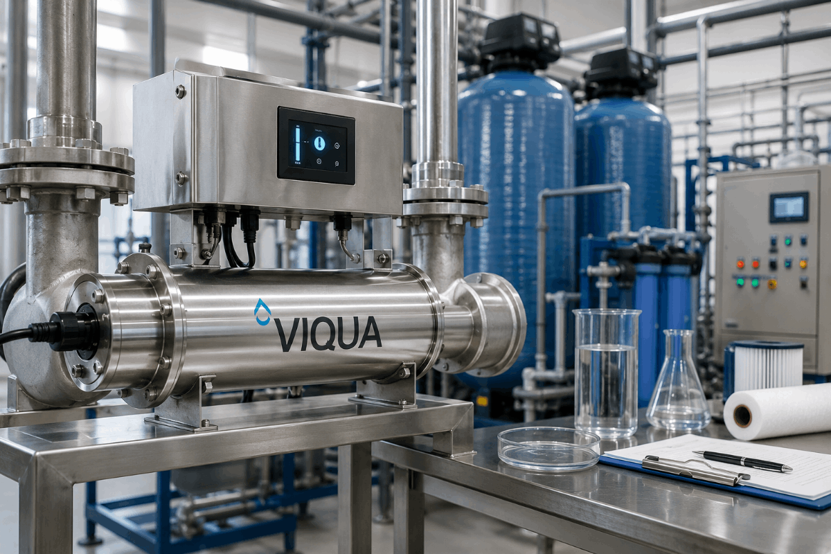 บริการออกแบบและติดตั้งระบบฆ่าเชื้อ UV Viqua มาตรฐานสากล สำหรับโรงงานและอาคารพาณิชย์