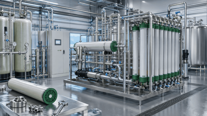 5 สัญญาณเตือนว่าถึงเวลาล้างหรือเปลี่ยน RO/UF Membrane ในโรงงาน